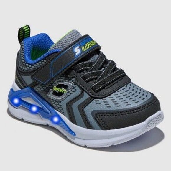 Open Box - S SPORT BY SKECHERS -  Toddler Sneakers Li Black - Picture 1 of 4